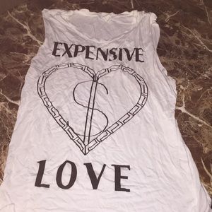 Expensive Love  Muscle Tee ❤️